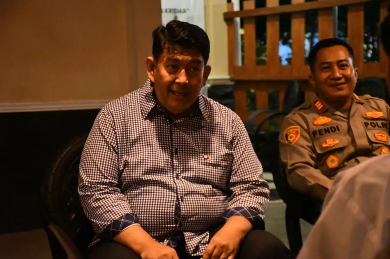 Kunjungan bapa Bupati kulon Progo dalam acara kamis putih